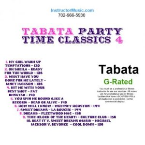 Tabata Party Time Classics 4