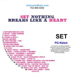 SET Nothing Breaks Like a Heart