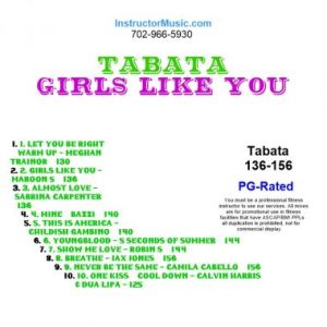 Tabata Girls Like You