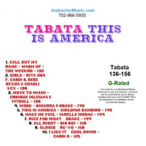 Tabata This Is America